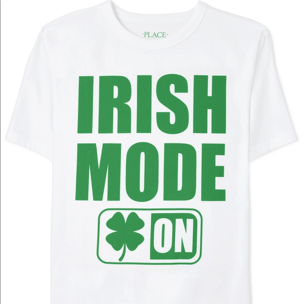 Children’s Place St Patrick’s Day Tshirt NWT
